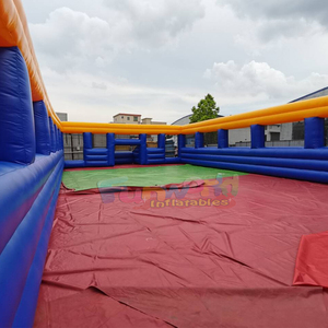 Grand terrain de foosball humain portable, terrain de football gonflable, arène sportive pour événements en plein air - Product Image 6