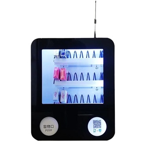 Pequeña Máquina Expendedora de Código QR con 3 Selecciones para Montaje en Pared en Venta TM-004-3B1 - Product Image 1