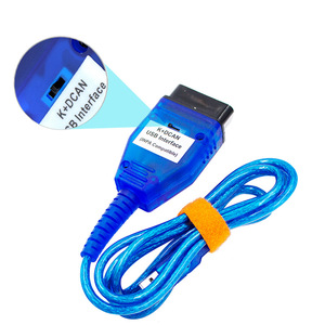 อินเทอร์เฟซ USB K + dcan เครื่องมือวินิจฉัยปัญหาสีน้ำเงินที่เข้ากันได้กับ BMW E Series การตรวจจับความผิดพลาดของรถยนต์ - Product Image 1