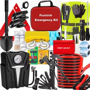 ชุดอุปกรณ์ฉุกเฉินสำหรับรถยนต์ในฤดูหนาว<span class=keywords><strong>แบ</strong></span>บกันน้ำ พร้อมชุดจ่ายไฟและสายพ่วง<span class=keywords><strong>แบ</strong></span><span class=keywords><strong>ต</strong></span>เตอรี่<span class=keywords><strong>รถ</strong></span>ยน<span class=keywords><strong>ต</strong></span>์ รับผลิ<span class=keywords><strong>ต</strong></span>แบบ OEM/ODM พร้อมสกรีนโลโก้ตามสั่ง ขายดี - Product Image 1