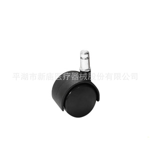 Roue pivotante simple Phxs 80 mm, roue universelle avec frein pour équipement médical - Product Image 4