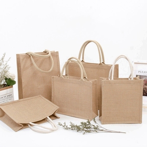 Wholesale Eco Friendly Natural Burlap Customized Logo Size Soft Shopping <strong>Jute</strong> <strong>Tote</strong> <strong>Bag</strong> - Product Image 4