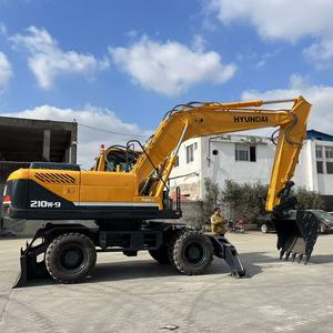 เครื่องขุด210W-9ฮุนไดมือสองเครื่องยนต์คัมมินส์21ตันสภาพดีเยี่ยมของแท้ - Product Image 3
