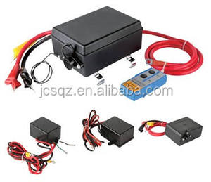 JYH <strong>Mini</strong> Portable Steel Wire Rope Auto Car <strong>Winch</strong> <strong>Electric</strong> <strong>Winch</strong> 6000lbs - Product Image 6