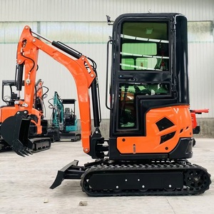 TOHO 1,8 Ton Mini Excavadora sobre orugas Sistema operativo piloto hidráulico completo Motor Changchai Bomba hidráulica Huade 1 año limitado - Product Image 5