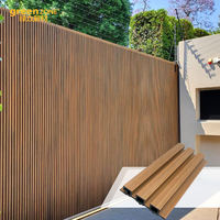 Revêtement extérieur sans entretien, haute résistance, bardage, conteneur d'expédition, maisons en bois, panneau mural WPC extérieur