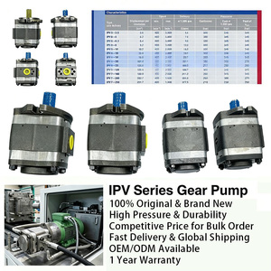 Bomba Hidráulica de Alto Rendimiento Ipv 3 4 5 PV5-80, Bomba de Engranajes Hidráulica Interna para Piezas de Máquinas de Molienda - Product Image 2