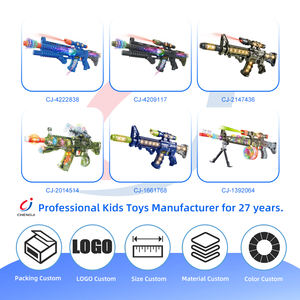 Nuevo artículo <span class=keywords><strong>Super</strong></span> Infrared Laser B/o Shooting Electric Plastic Gun Kids Gun Toy - Product Image 6
