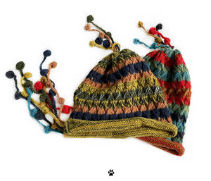 Autunno inverno ragazza colorata Multi colore Pom-pom intrecciata nappe all'uncinetto <span class=keywords><strong>Rasta</strong></span> donne cappelli invernali Vintage - Product Image 3