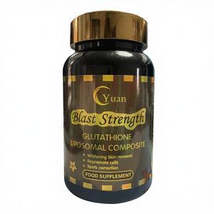 Suplemento Dietético de Alta Calidad en Oferta, Complejo de Glutatión Liposomal de Alta Potencia, Colágeno, Vitamina C, Blanqueador de Piel, 60 Cápsulas - Product Image 2