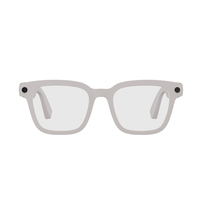 Lunettes audio intelligentes IA avec traduction multilingue en temps réel, caméra 8MP, contrôle tactile, chargement magnétique, verres anti-lumière bleue ou solaires