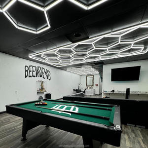 Lumière de garage LED hexagonale RGB blanc froid IP54 étanche FW-1 pour <span class=keywords><strong>atelier</strong></span>, hôtel et usage résidentiel - Product Image 3