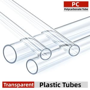 Tubes transparents en plastique PC extrudés de 500 <span class=keywords><strong>mm</strong></span> de longueur, <span class=keywords><strong>prix</strong></span> de gros, diamètre extérieur de 35 <span class=keywords><strong>mm</strong></span>, tube creux, service personnalisé pour usage industriel - Product Image 2