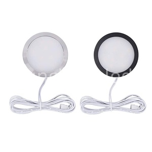 warm white pure white Mini LED circular Home lighting under the cabinet LED can be <strong>dimmed</strong> hockey lights - Product Image 2
