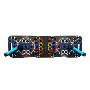 2026 New Design Portable Foldable Dip Stand Home Workout <b>Exercise</b> Equipment for Push-Ups Foldable Push-Up Board with Stand - Product Image 4