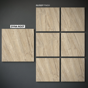 Azulejos de porcelana Elias White de 800x800 mm con acabado brillante inspirados en la elegancia clásica del mármol blanco. - Product Image 4