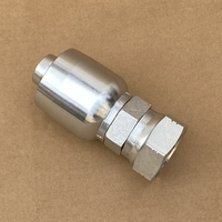 87392 raccord de tuyau hydraulique monobloc adaptateur de Sockeltess réutilisable étampé lisse raccord rapide pour métrique britannique américain