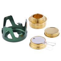 Mini brûleur à alcool extérieur portable ultra-léger pour pique-nique Camping randonnée utilisation de la cuisine