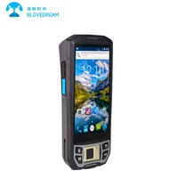 Lecteur RFID Blovedream U9000 pour étiquettes d'oreille d'animaux, Android 8.1 avec clavier, terminal portable avec lecteur RFID, scanner de codes-barres