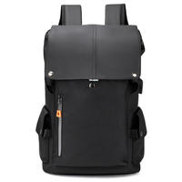 Sac à dos multifonctionnel pour homme, grande capacité, en polyester Oxford, idéal pour les affaires, avec double compartiment arrière, vente en gros