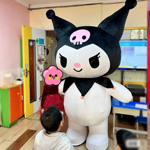 インフレータブル漫画人形衣装、サンタクロース、ホッキョクグママスコット大人用パーティー用ビジネスハロウィーン活動 - Product Image 5