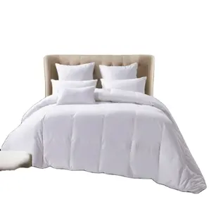 大-OEM-订单-服务-制造商床上用品盖豪华设计酒店白色床罩