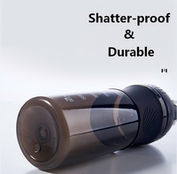 Bouteilles shaker de sport et de gym en plastique écologique vierges de 760 ml, personnalisables directement en usine
