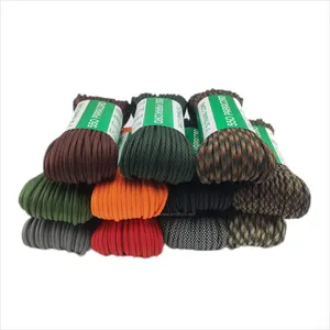 Chính hãng mil Spec Loại III 7 Strand Core ngụy trang sống sót dù dây 550 Nylon Paracord