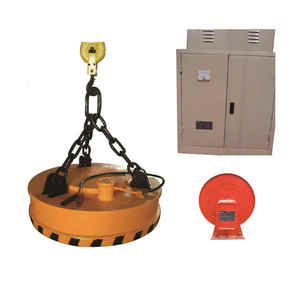 Imán de Elevación Eléctrico Personalizado Seguro MW5 para Grúa Excavadora, 300 kg-10 Toneladas, Elevador Circular para Chatarra de Acero, Placas y Virutas - Product Image 5