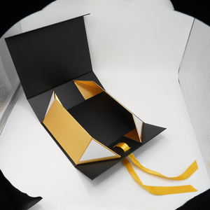 Custom Logo Size Pink White Black Blue <strong>Red</strong> Recyclable Cardboard Paper Magnet <strong>Box</strong> Packaging Luxury Folding Magnetic Gift <strong>Box</strong> - Product Image 3