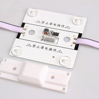 Module LED publicitaire Source de lumière haute luminosité AC220V 5W 11000K Module LED