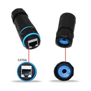 Ip68 RJ45 nối CAT5e CAT6 kết nối không thấm nước STP LAN với lá chắn tùy chỉnh ngoài trời Ethernet kết nối - Product Image 4