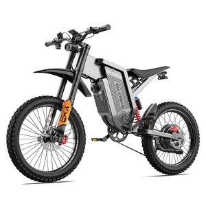 มอเตอร์ไซค์ไฟฟ้า EKX X21 Max EBIKE มอเตอร์ไร้แปรงถ่าน 3000W แบบไม่มีเกียร์, แบตเตอรี่ 60V 30Ah, ความเร็ว 85 กม./ชม., จักรยานไฟฟ้าสำหรับผู้ใหญ่แบบออฟโรด - Product Image 6