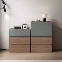 Vente directe d'usine, meubles de chambre à coucher, commodes en bois modernes, armoires de rangement pour le salon