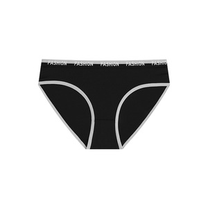 Ropa interior de Bikini para mujer Effie <span class=keywords><strong>Nicole</strong></span> 95% algodón antibacteriano transpirable estilo deportivo estampado Digital de letras de tiro medio - Product Image 6