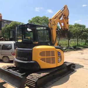 Usado Mini Komatsu Pc55 PC55MR Excavadora de orugas de segunda mano 5ton Komatsu PC55 PC56 con precio barato en Venta caliente - Product Image 1
