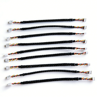 Câble tressé haute flexibilité OEM ODE avec connecteur SH 2,5 mm et fils torsadés blindés pour câblage interne de robots intelligents