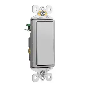 Exquisite wonderful DS15 single pole modern grey outdoor dimmer light switch with UV resistance