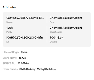 Carboximetilcelulosa de Sodio (CMC) en Polvo, 100% de Pureza, Paquete de 25 kg para Aditivos del Petróleo - Product Image 6