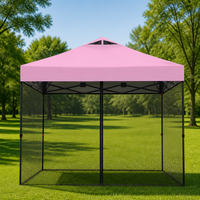 Tente de camping à double couche toutes saisons avec cadre en acier à montage rapide, parois latérales imperméables et résistantes au vent, piquets robustes et auvent pare-soleil.