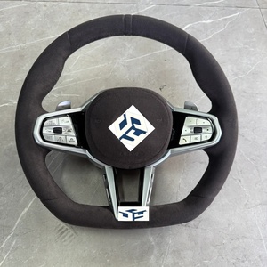 Volant en fibre de carbone personnalisé pour <span class=keywords><strong>BMW</strong></span> 2 3 4 5 6 Series G20 G29 G22 G26 G30 G31 G01 G02 G05 G06 G14 G15 G80 2018-2022 - Product Image 4