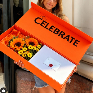 Tùy Chỉnh Sang Trọng Vuông Hoa Hồng Hộp Valentine Của Ngày Hộp Quà Tặng Hoa Sắp Xếp Lớn Đóng Gói Hộp - Product Image 5