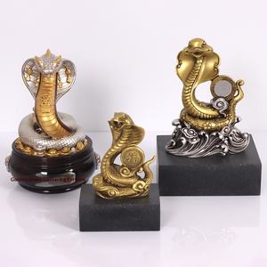 Декоративные сувениры из смолы «Зодиак: Змея» от Baicai – ручная работа, идеальный подарок для бизнеса, украшение для дома и магазина, настольный декор - Product Image 2