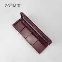 Palette à paupières vide de haute qualité, emballage cosmétique, étui vide pour maquillage, fard à paupières, blush, illuminateur, poudre