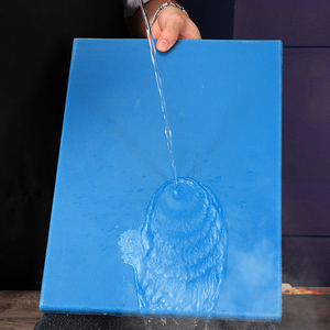 XK16餐厅厚砧板纯色编码塑料砧板防滑表面洗碗机安全砧板 - Product Image 6