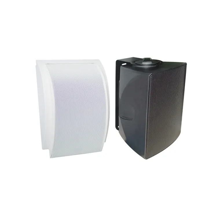 Altavoz colgante de 10W para techo, altavoz colgante de pared para la escuela/transmisión de Hotel, negro/blanco