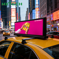 Écran LED de toit de taxi ultra-fin P1.8 P2 P3mm, grand écran extensible, écran LED de toit de voiture