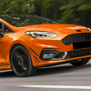 ฟอร์ด เฟียสต้า MK8 ST Line 2017-2020 สติ๊กเกอร์กันชนหน้าลายคาร์บอนไฟเบอร์แบบมีกาวติดรถยนต์ - Product Image 2