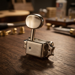 Afinadores Grover E03BB Vintage de Acero Inoxidable Duradero para Guitarra Eléctrica con Clavijero 3x3, Piezas y Accesorios Hechos en Corea - Product Image 3
