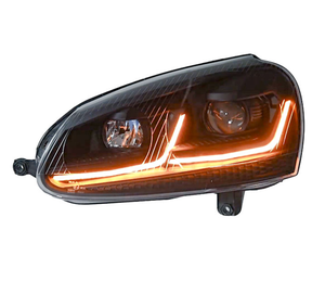 Faro LED per <span class=keywords><strong>Volkswagen</strong></span> <span class=keywords><strong>Golf</strong></span> 5, ricambio auto, aggiornamento <span class=keywords><strong>2006</strong></span>-2010, stile GTI <span class=keywords><strong>Golf</strong></span> 5 MK5, faro anteriore a LED a stella - Product Image 3